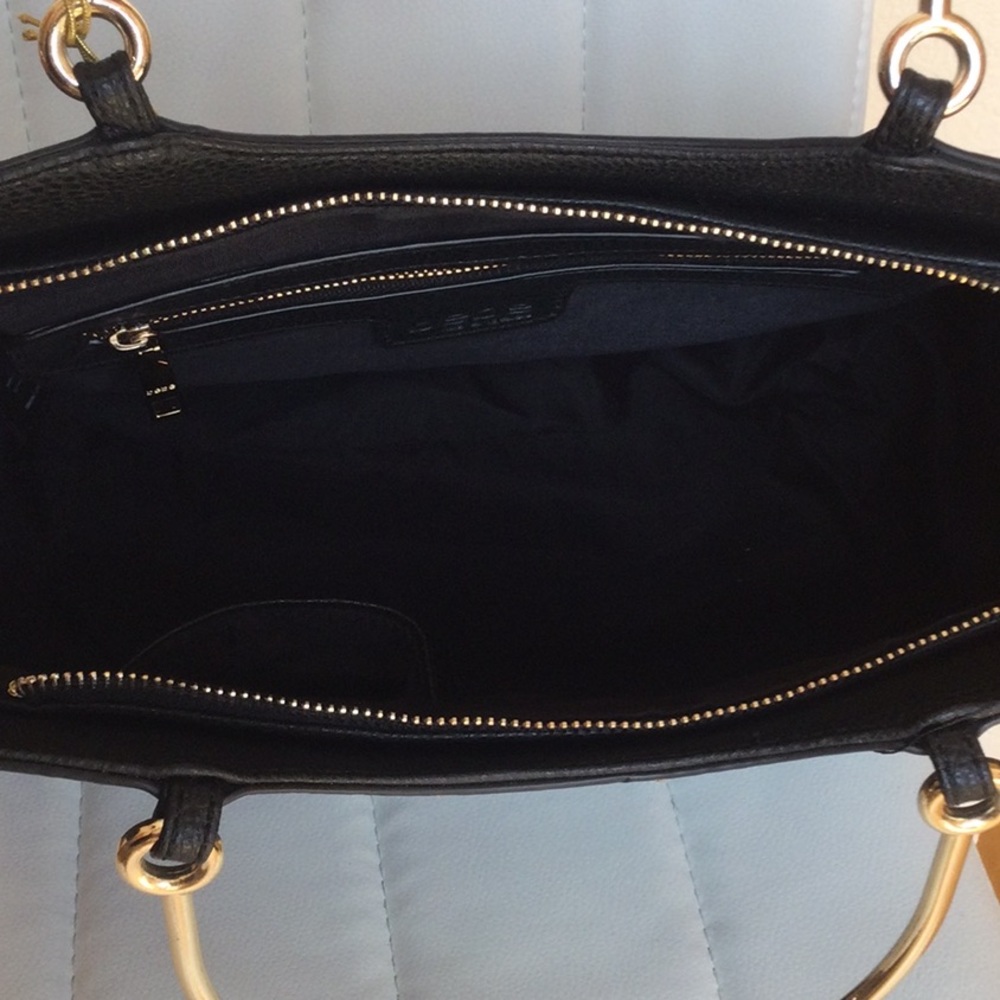 NWT Bebe Los Angeles Zsa Zsa Black Shopper - Picture 6 of 16